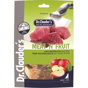 Dr. Clauder's Meat'n'Fruit Apfel & Hühnchen Snack - 10x 80g