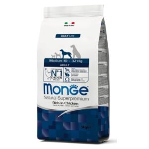 Monge Daily Line Adult Medium Huhn 12 kg