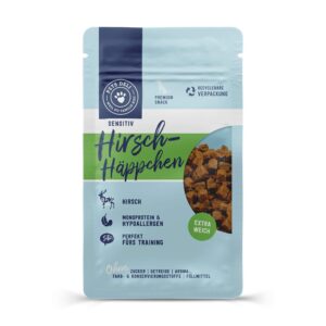 Snack Training Hirsch Häppchen für Hunde - 5 x 90g