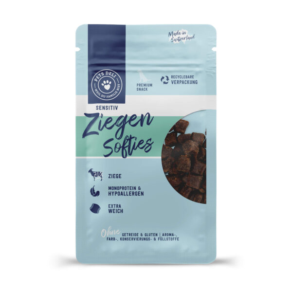Snack Sensitiv Ziegen Softies für Hunde - 90g