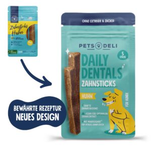 Snack Zahnsticks Huhn für Hunde - 70g