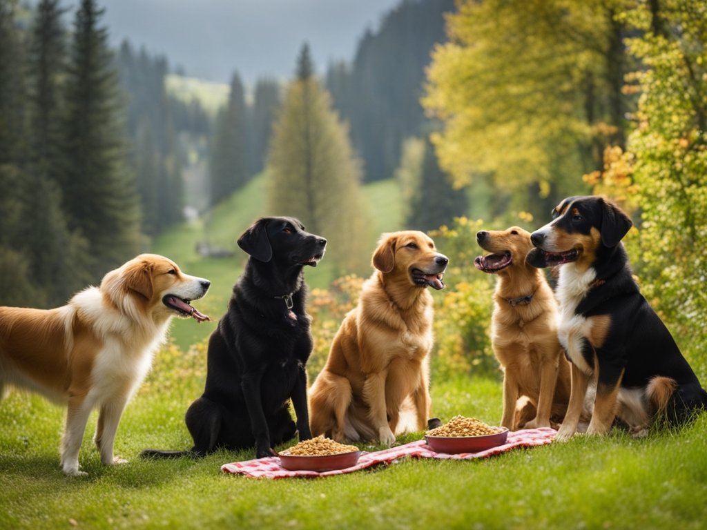 richtige und artgerechte Ernährung der Hunde