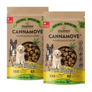 Sparrow CannaMove Snacks 2x200 g