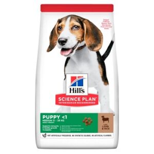 Hill's Science Plan Medium Welpenfutter, mit DHA aus Fischöl Lamm & Reis 2.5 kg