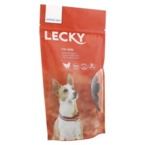 Lecky Fun Balls Huhn & Aktivkohle 230 g