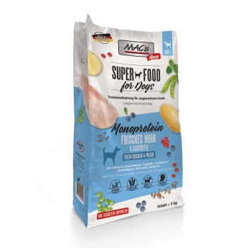 MAC's Dog Mono Adut Trockenfutter Huhn 3 kg