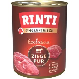 RINTI Singlefleisch Ziege pur exclusive 12x800 g