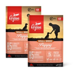 Orijen Small Breed Puppy Huhn, Truthahn & Fisch 2x4.5 kg