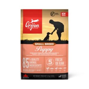 Orijen Small Breed Puppy Huhn, Truthahn & Fisch 4.5 kg