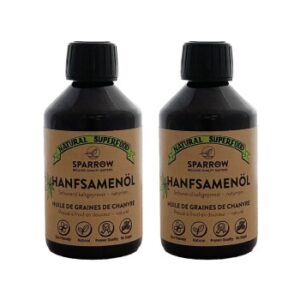 Sparrow Bio Hanfsamenöl 2x250 ml