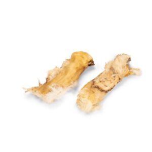 Beeztees Kaninchenhaut Rolle mit Fell 100 g