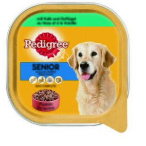 Pedigree Senior in Terrine mit Kalb & Geflügel 20 x 300g