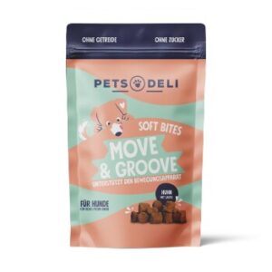 Pets Deli Adult Snack Soft Bites Move & Groove 300g
