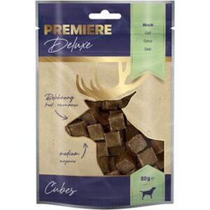 PREMIERE Deluxe Meat Cubes 80 g Hirsch