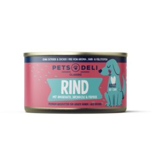 Pets Deli Adult Rind mit Brokkoli, Papaya, Amaranth & Basilikum 6x200g