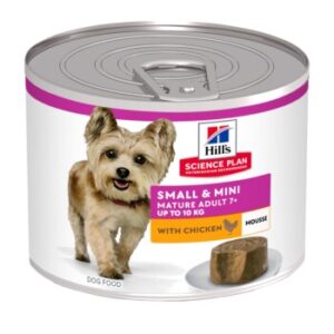 Hill's Science Plan 7+ Small & Mini mit Huhn, Mousse 12x200 g