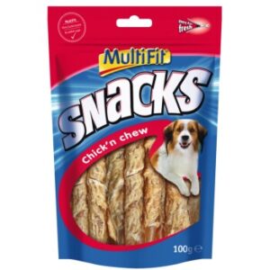 MultiFit Snacks Chick'n chew 2x100g