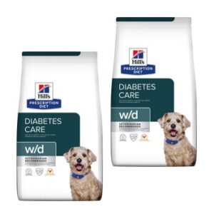 Hill's Prescription Diet w/d Futter bei Diabetes, mit Huhn 2x10 kg