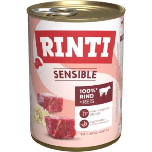 RINTI Sensible 12x400g Rind & Reis