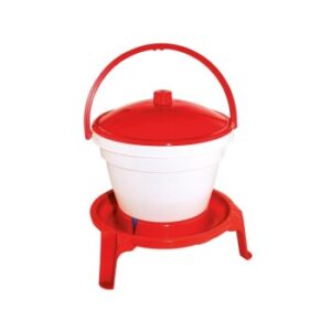 Kerbl Geflügeltränkeeimer 12L mit Füße und Tragebügel