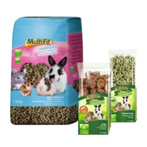 MultiFit Strohstreu Unterstreu + MultiFit Snacks 8,29 kg