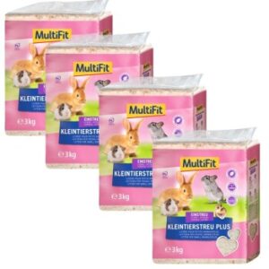 MultiFit Kleintierstreu Plus 4x3 kg