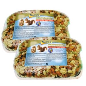 MultiFit Eichhörnchenfutter 2x600g