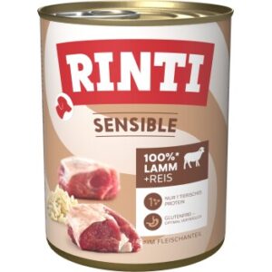RINTI Sensible Lamm & Reis 6x800 g