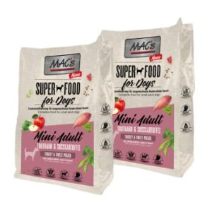 MAC's Dog Mono Mini Adult Trockenfutter Truthahn & Süßkartoffel 2x3 kg