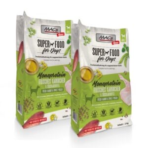 MAC's Dog Mono Adut Trockenfutter Kaninchen 2x3 kg