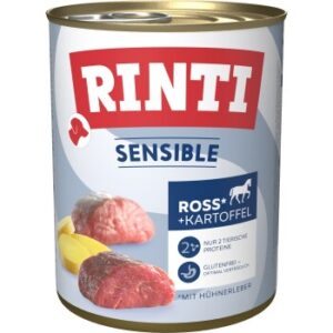 RINTI Sensible Ross & Hühnerleber 12x800 g