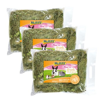 MultiFit Heu Löwenzahn 3x500 g