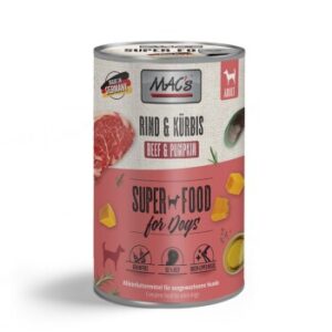 MAC's Nassfutter Hund Adult Rind & Kürbis 6x800 g
