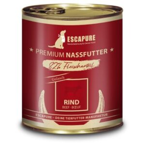 ESCAPURE Nassfutter Hund Adult Rind 6x800 g
