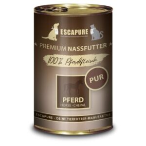 ESCAPURE Nassfutter Pur Adult Pferd 6x400 g
