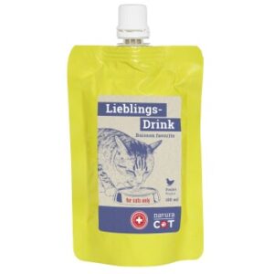 NaturaCat Lieblingsdrink Huhn 3x100 ml