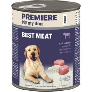 PREMIERE Best Meat Adult Kalb mit Reis 6x800 g