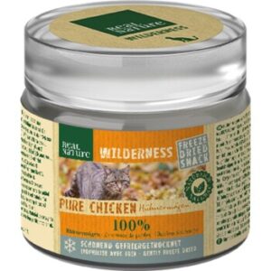 REAL NATURE WILDERNESS gefriergetrocknete Hühnermägen 6x15 g