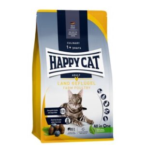 HAPPY CAT Culinary Trockenfutter Katze Adult, Land-Geflügel 4 kg
