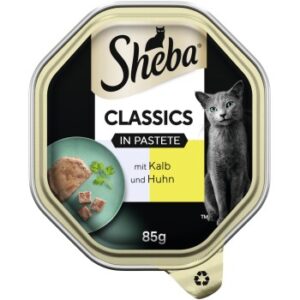 Sheba Classics in Pastete 22x85g Kalb und Huhn 22x85 g
