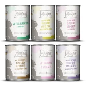 MjAMjAM Nassfutter Katze Adult, Mixpaket 6x400 g Mixpaket 4