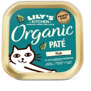 LILY'S KITCHEN Nassfutter Katze Adult Organic Patè Fisch 19x85 g