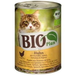 BIOPlan Adult Huhn mit Kartoffel, Spinat, Spirulina und Rapsöl 6x400 g