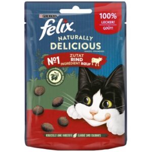 Felix Naturally Delicious 4x50g Rind mit Gojibeere
