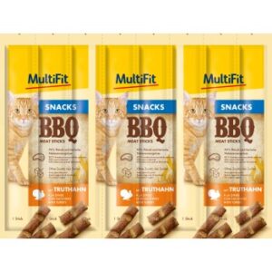 MultiFit BBQ Meat Sticks 7×8×5g Truthahn
