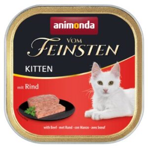 animonda Vom Feinsten Kitten 32 x 100g Rind 32x100 g