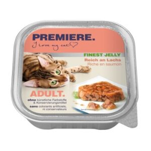 PREMIERE Adult Gelee Reich an Lachs 32x100 g