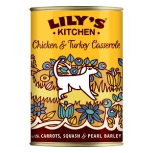 LILY'S KITCHEN Nassfutter für Hunde Adult Huhn und Truthahn 6x400 g