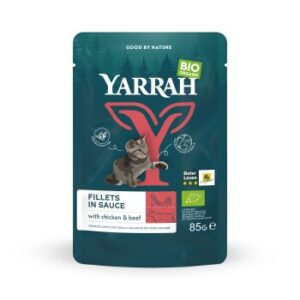 Yarrah Bio Pouch Filets in Soße 14x8 5g Rind
