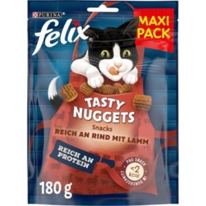 Felix Tasty Nuggets 6 x 180 g Rind und Lamm